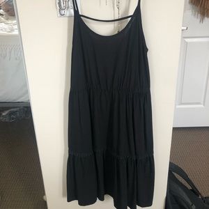 Black sun dress